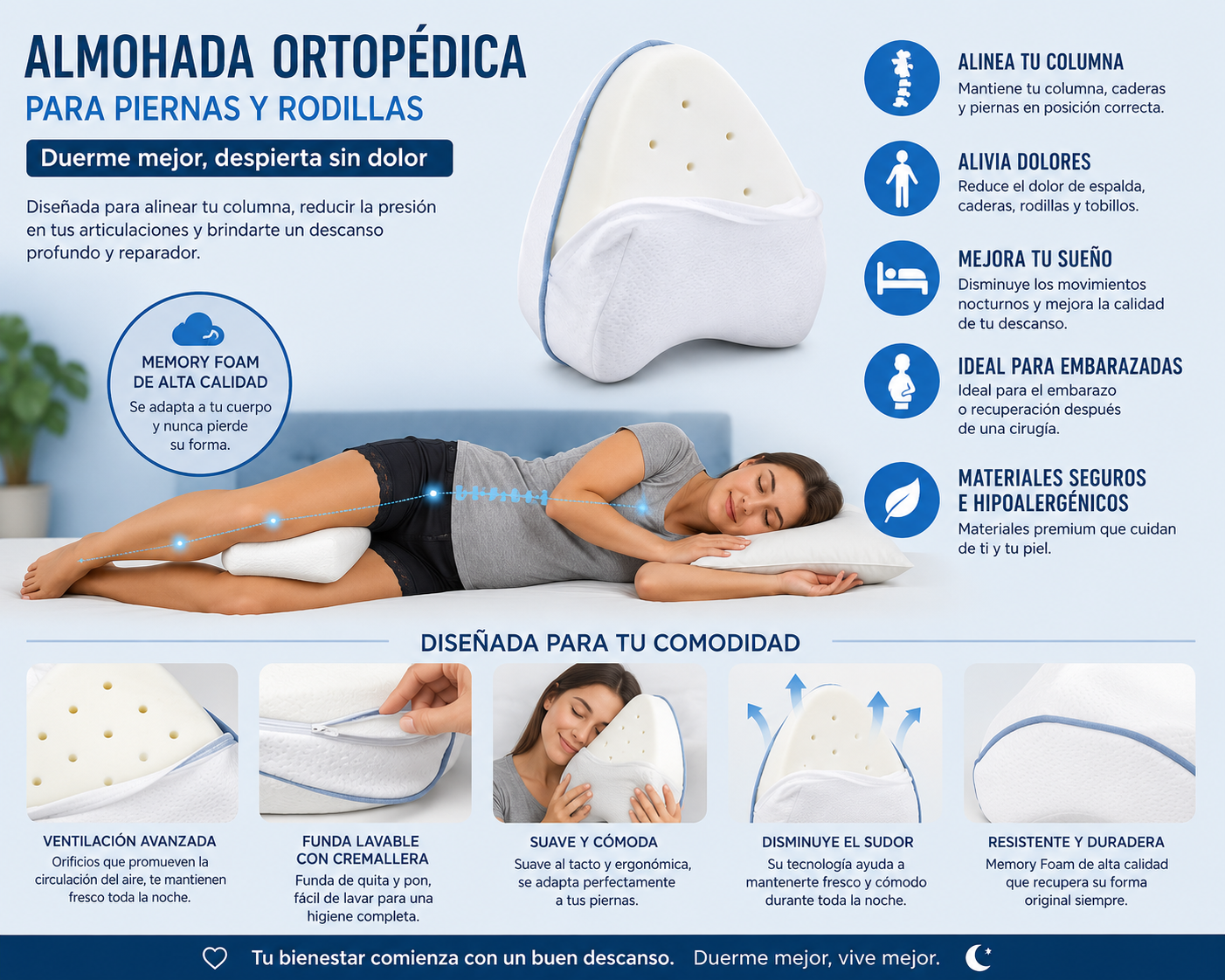 ALMOHADA ORTOPEDICA